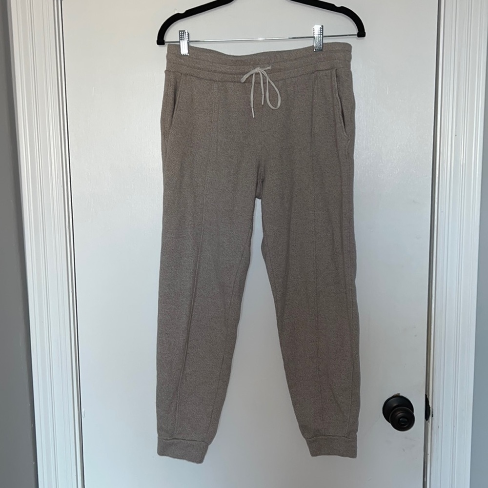 Old navy pants - sweat pants - tan - size small